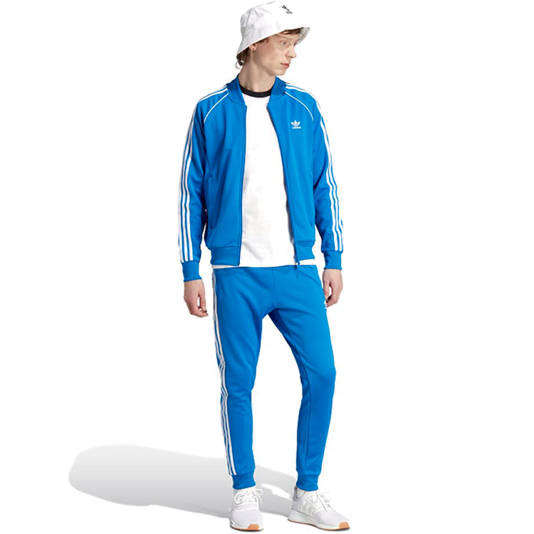 Hanorac pt bărbați Adidas SST TT S Albastru deschis photo 3